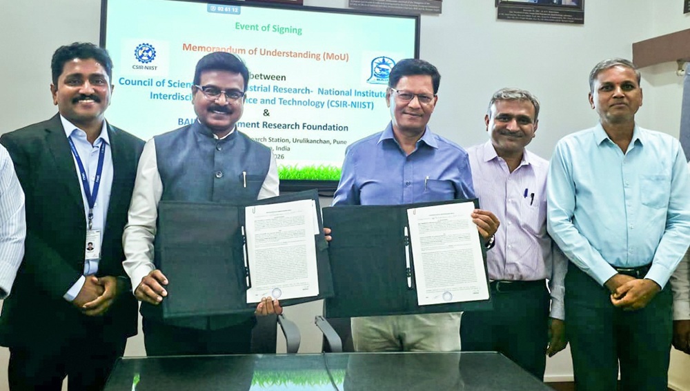 CSIR-NIIST and BAIF forge Strategic Partnership to Advance Sustainable Technologies and Climate-Resilient Rural Development