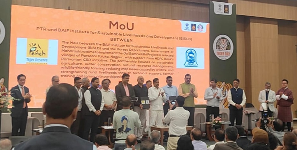 BAIF signs MoU with Forest Department, Maharashtra for Sustainable Development of Forest Buffer Zone